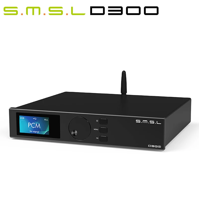 SMSL D300 декодер ROHM BD34301EKV Bluetooth 5 0 DSD512 PCM 768 кГц/32 бит DAC LDAC aptX формата HD - купить по