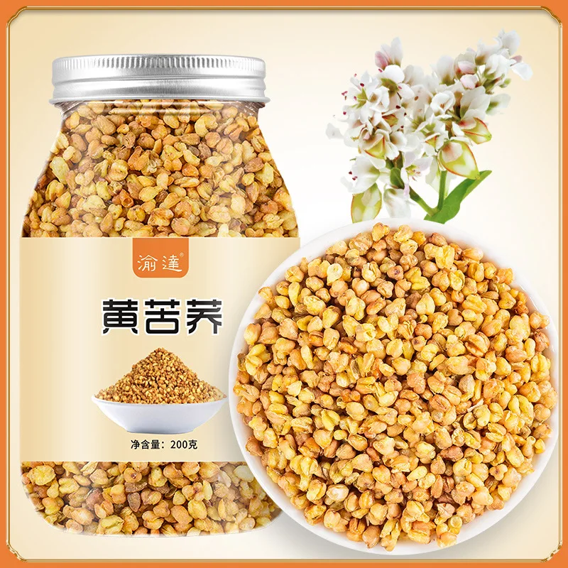 

Желтый Клетчатый гречневый чай 200 г, небольшой пакет для гостиницы, специальные Благовония из пшеницы Daliangshan