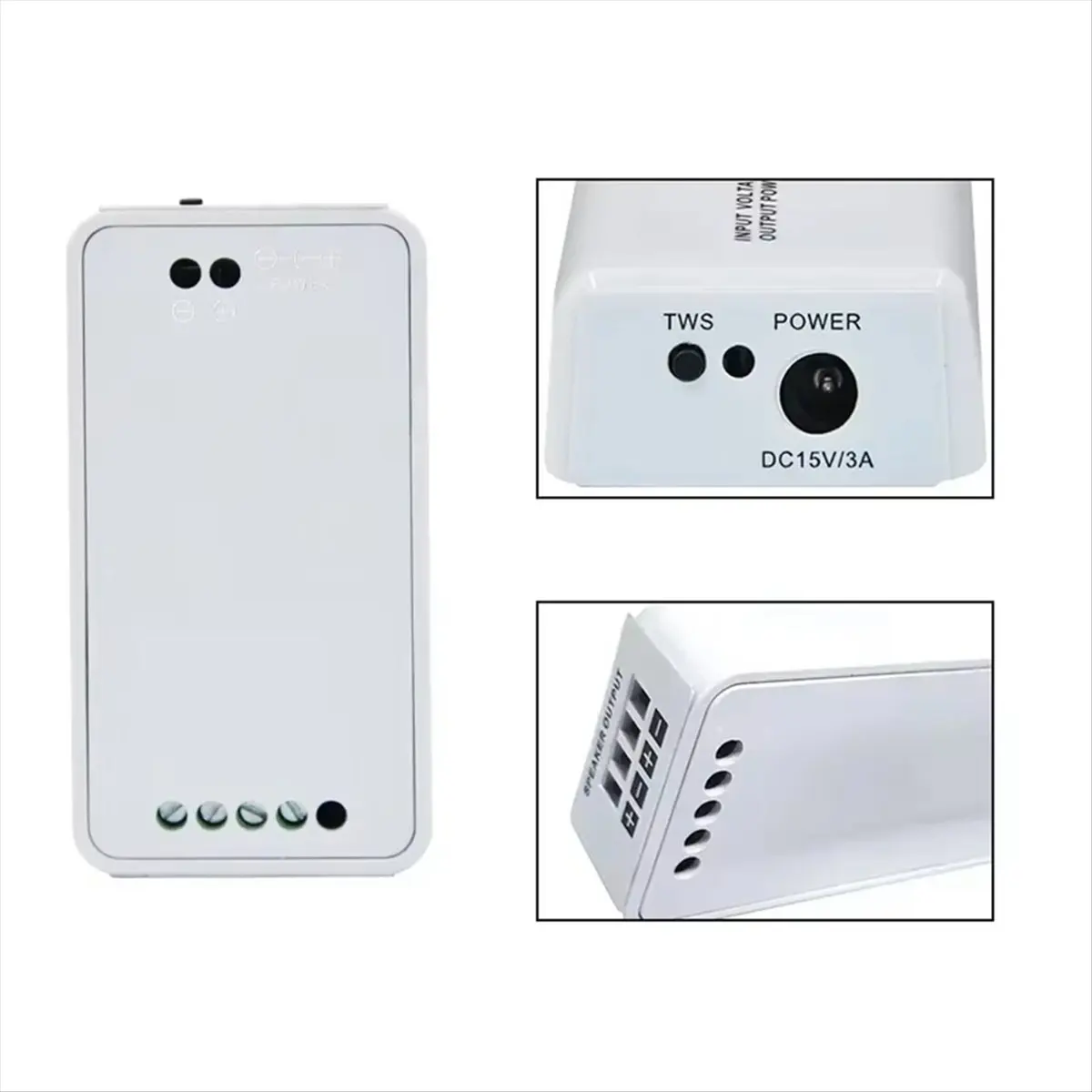 (DT93) Bluetooth-усилитель звука для дома, мощность 15 Вт x 2, мини-усилитель для звуковой системы в ванной, музыкальные колонки для стен и потолка, вилка стандарта ЕС (art.: 3920db71f5481) - 3920db71f5481