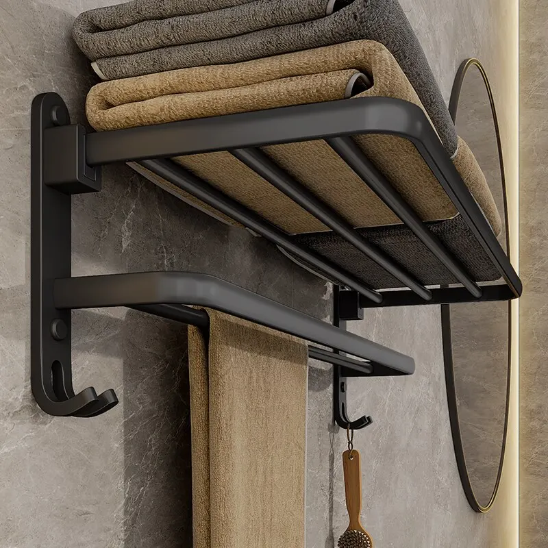 Holder Wall Mount Aluminumtowel Rack