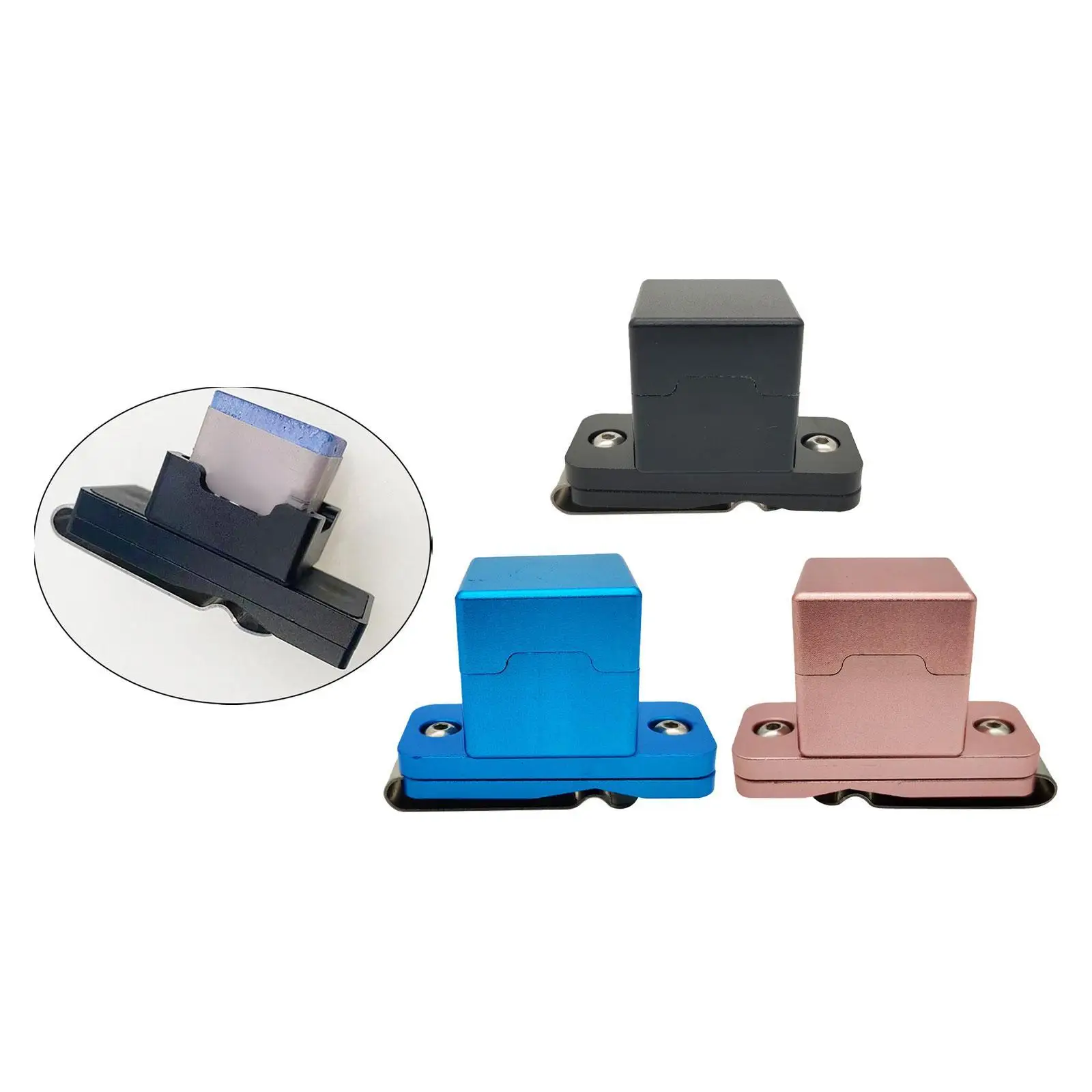 Держатель для мела кия профессиональные аксессуары держатель из алюминиевого