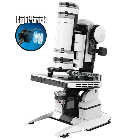Мини-микроскоп SEMBO для мальчиков, 471 элементов, USB-подсветка