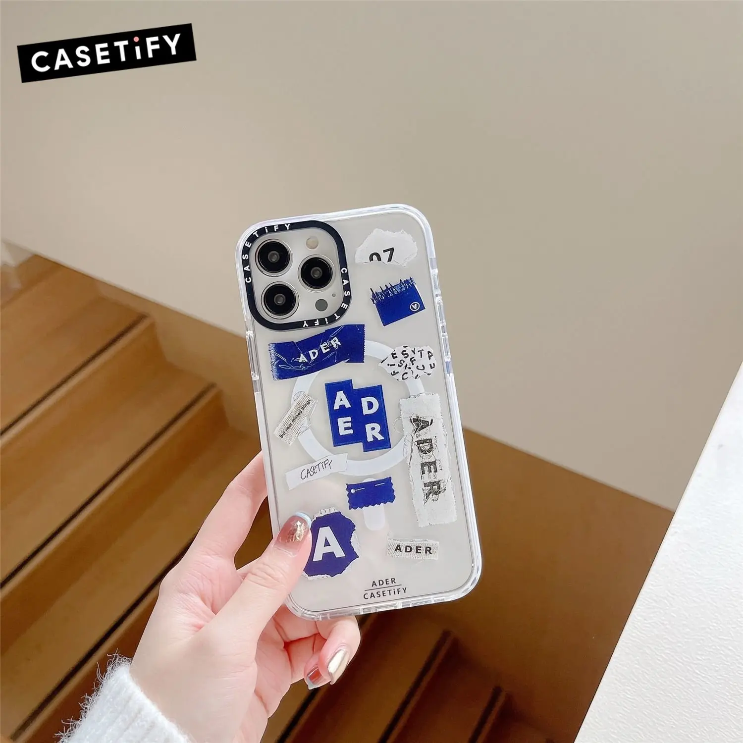 CASETIFY ADER Magnetic Magsafe Wireless Charging Cases for IPhone 11 12 13 14 Pro Max Case Shockproof Hard Cover