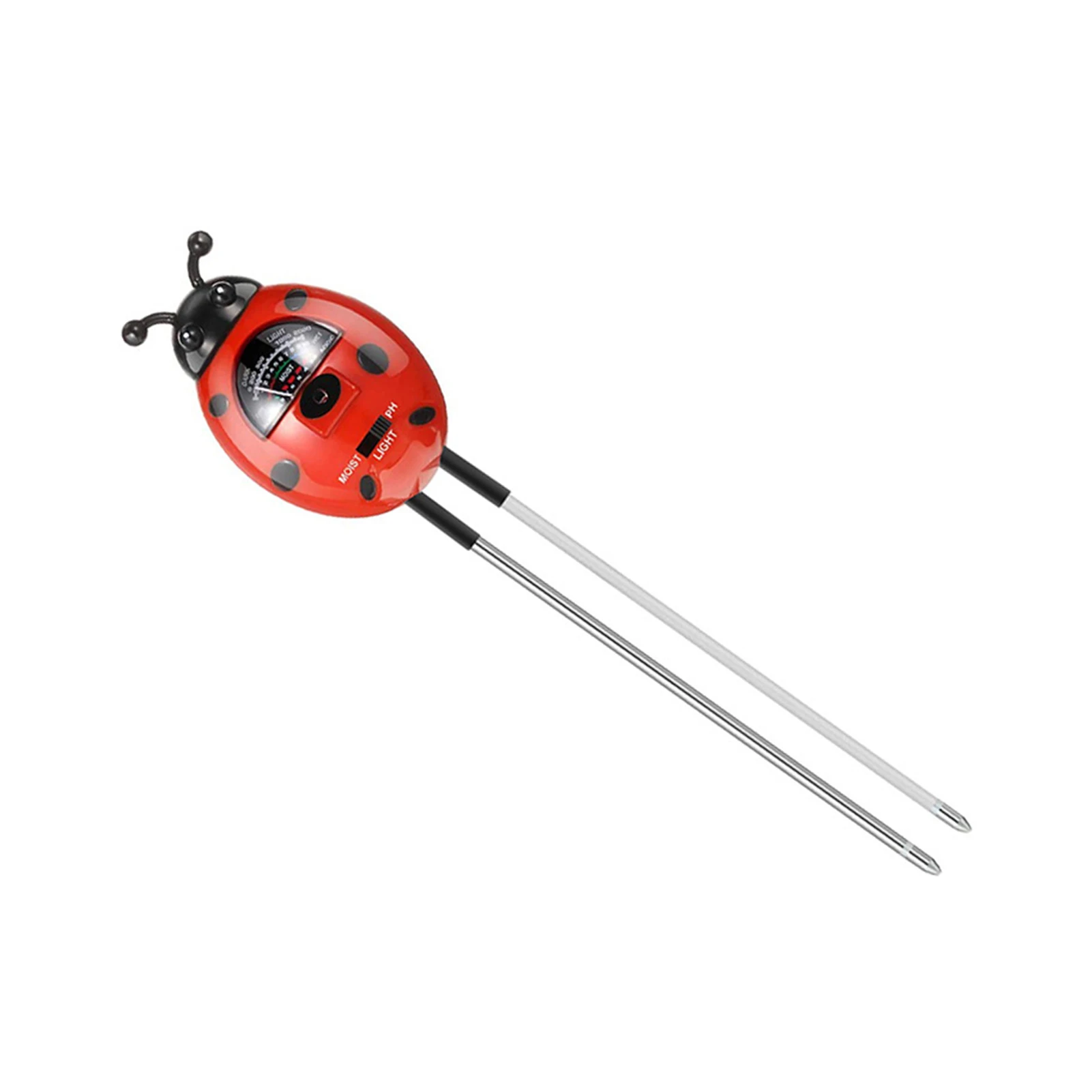 

3-in-1 Soil Tester Moisture Light PH Meter Tool For Garden Farm Plant Lawn Care Soil Beetle Shape Flowers Test Garden Breeding