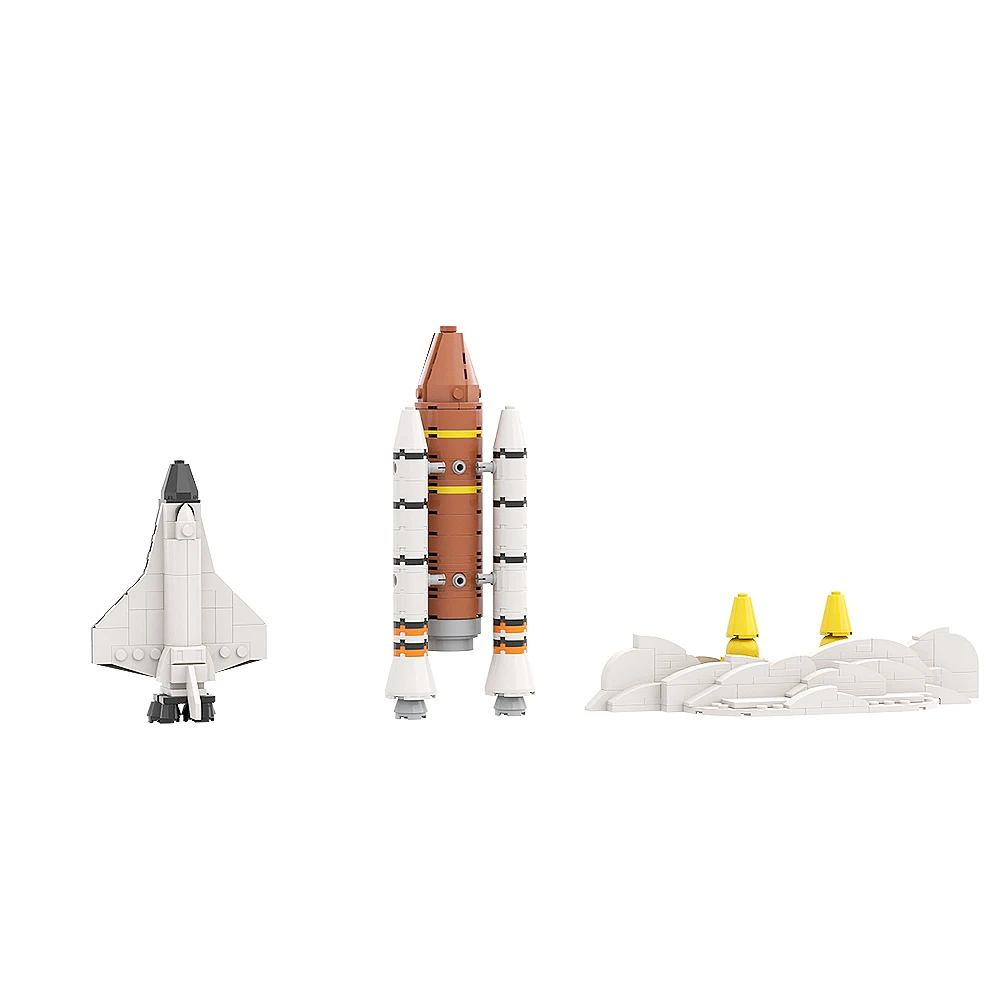 Конструктор gobrick MOC мини-модель космического корабля набор строительных блоков