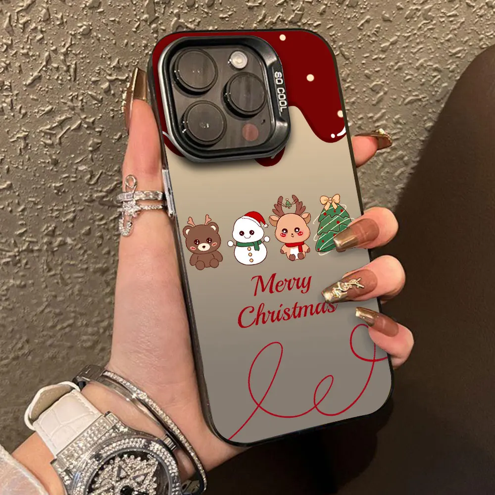 Рождественский чехол для Realme 12 Pro Plus 12X 11 8 7i Lite Note 50 Narzo 50i Prime 20 30A 70 N53 N55 N63 IMD Cover