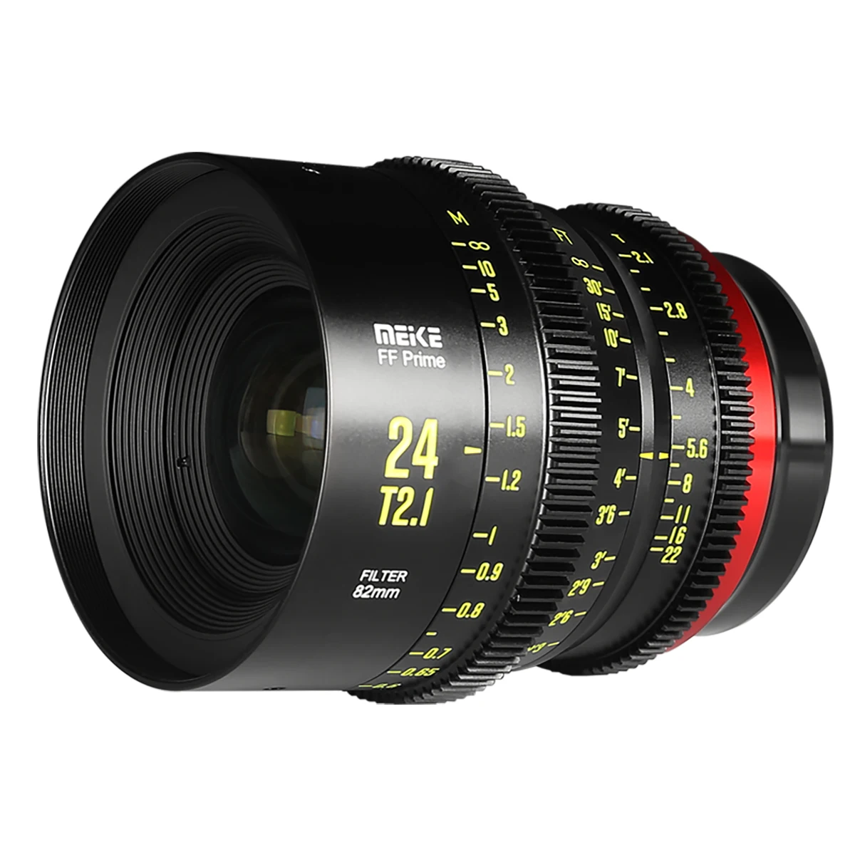 

Meike Full frame cine lens MK-24mm T2.1 FF-prime manual focus for Cinema camera EF mount PL mount