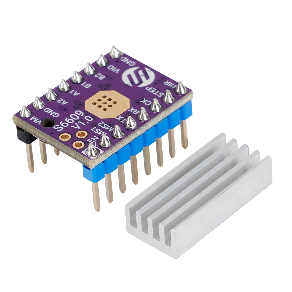 Шаговый Драйвер MEGA 4sets S6609 шаговый модуль бесшумный GC6609 256 microstep для замены TMC2208/2209