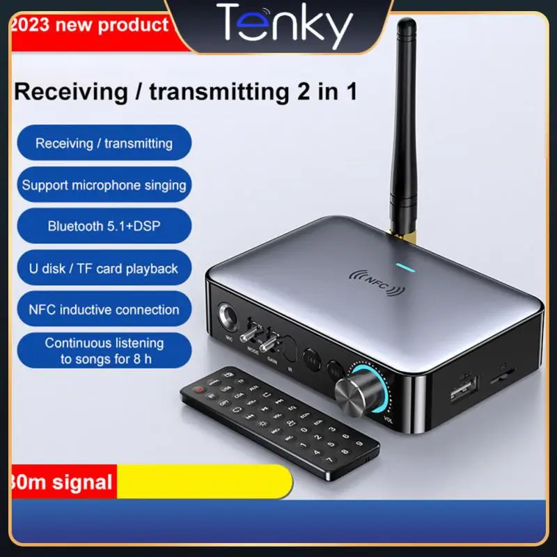 

5.1 Transmitter Aux Rca Lossless Stereo Dsp Decoding Transmitter Barrier-free About 30 Meters Car Kit Usb Dongle New