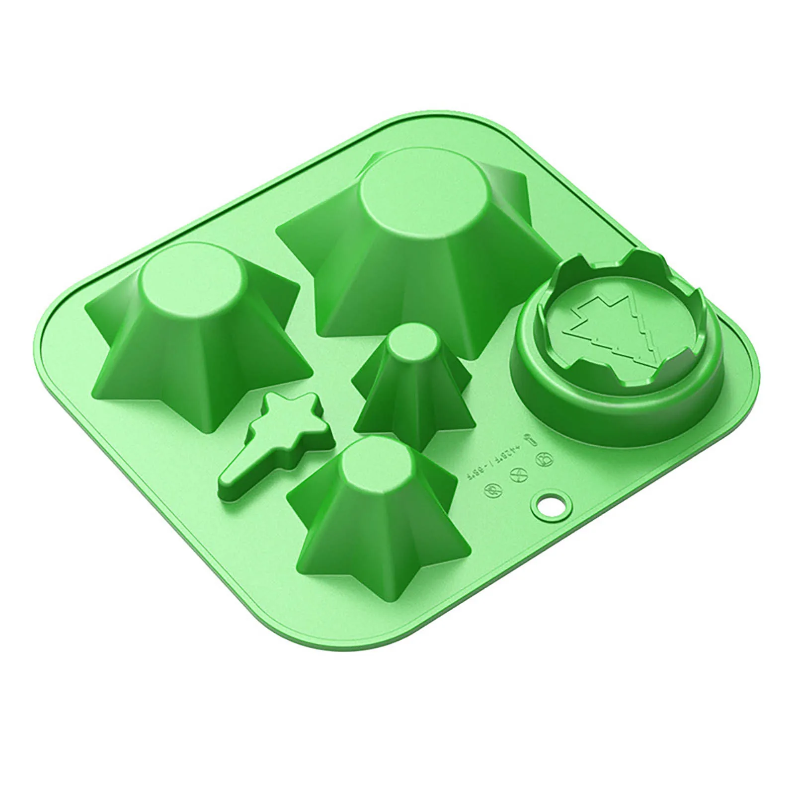 Рождественская елка силиконовая форма для торта инструменты украшения выпечки