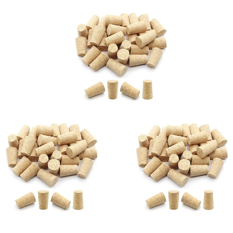 

Promotion! 300Pcs Tapered Wine Cork Reusable Wood Corks Creative Portable Sealing Wine Stopper Wine Bottle Cover For Bottles Win