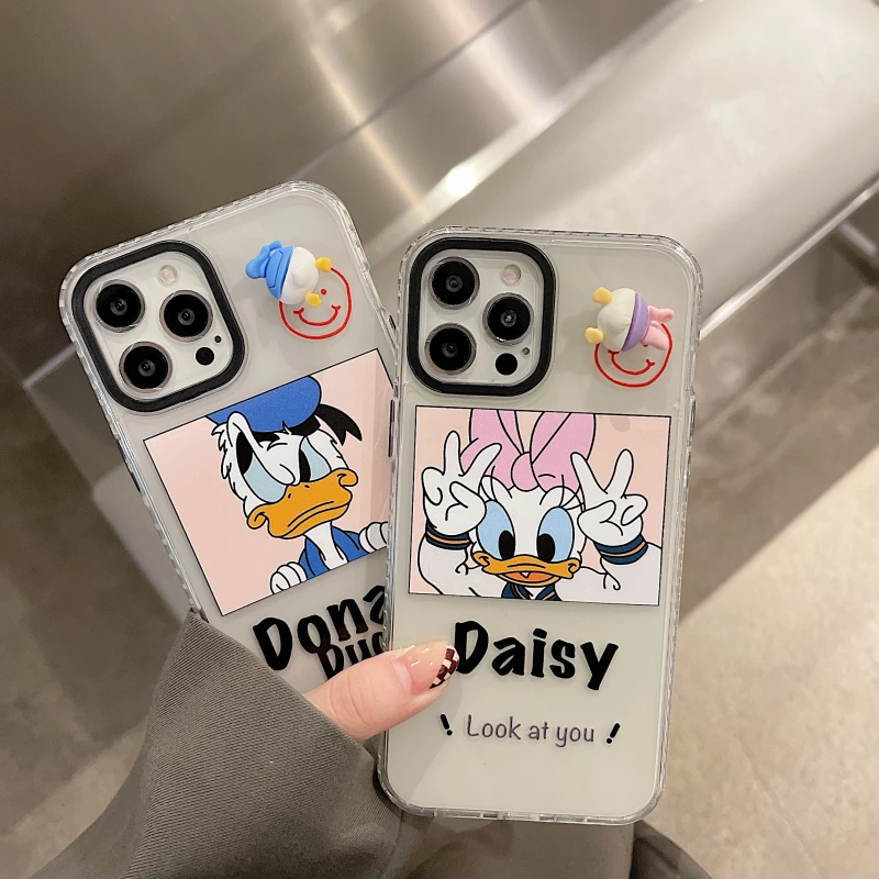 

Bandai Creative Cartoon Funny Donald Duck Anti-drop Silicon Phone Case For iPhone 7 8 Plus Xs Max XR 11 12 13Mini 13 Pro MaxCase