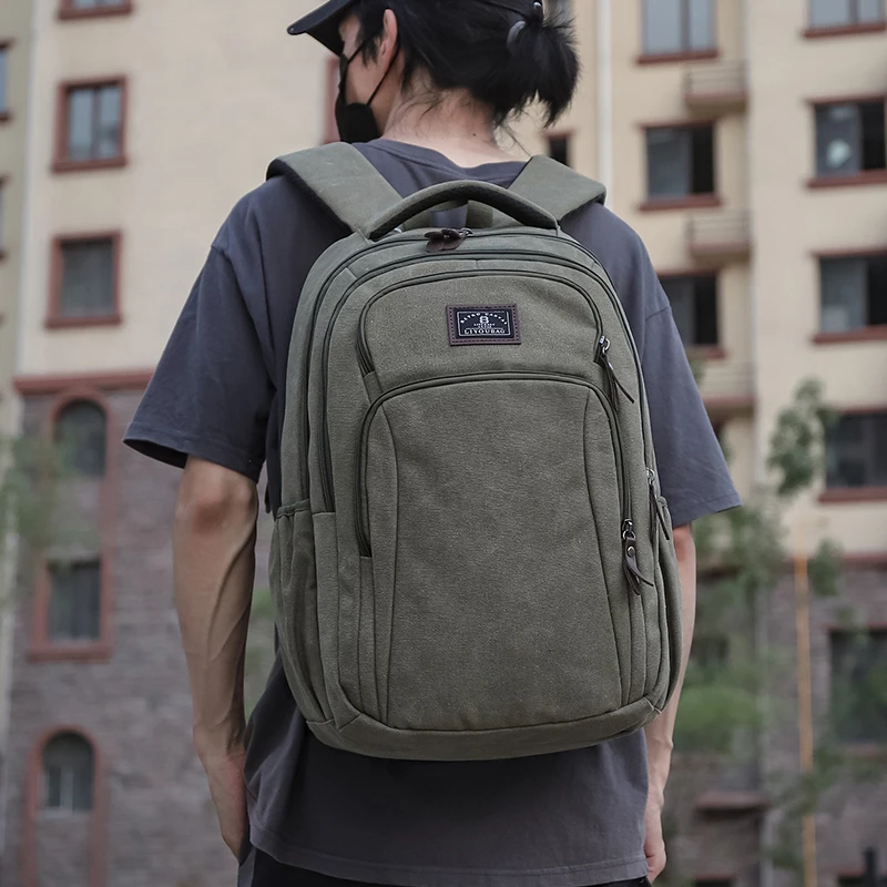 Холщовый рюкзак для мужчин