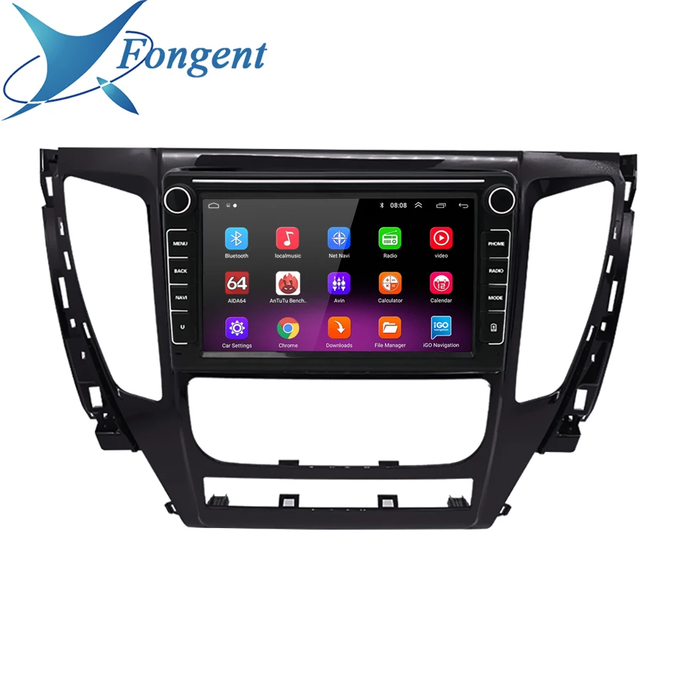 

Для Mitsubishi Pajero Sport 3 2016 2017 2018 2019 2020 Автомобильный навигатор GPS автомобиль Android головное устройство Радио Мультимедийный видеоплеер 4G