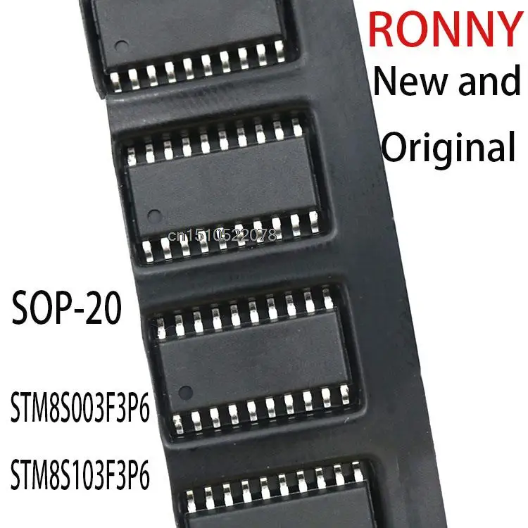 Новые и оригинальные STM 8S003F3P6 8S103F3P6 sop-20 STM8S003F3P6 STM8S103F3P6 10 шт. |