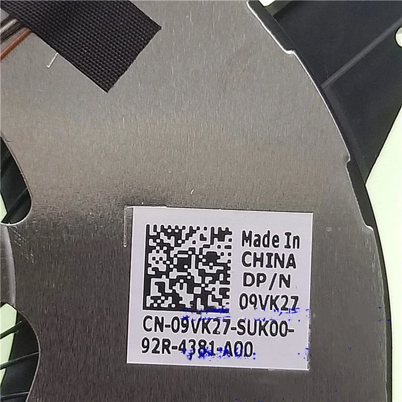 Новый оригинальный охлаждающий вентилятор для ноутбука Dell Latitude 5580 5590 Precision 3520 3530