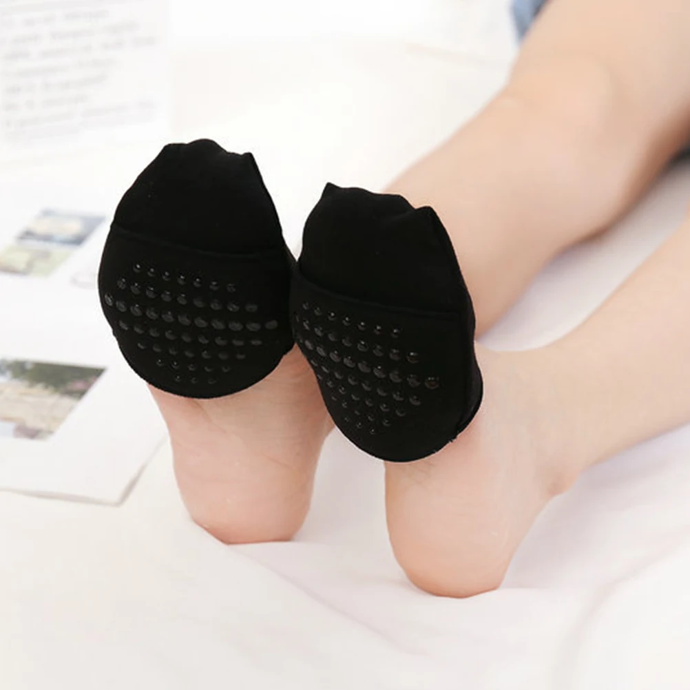 5 Pairs of Invisible Socks Cotton Socks Silicone Socks Anti-Skid Ladies Socks Shallow Mouth Socks for Outdoor Home Shoes