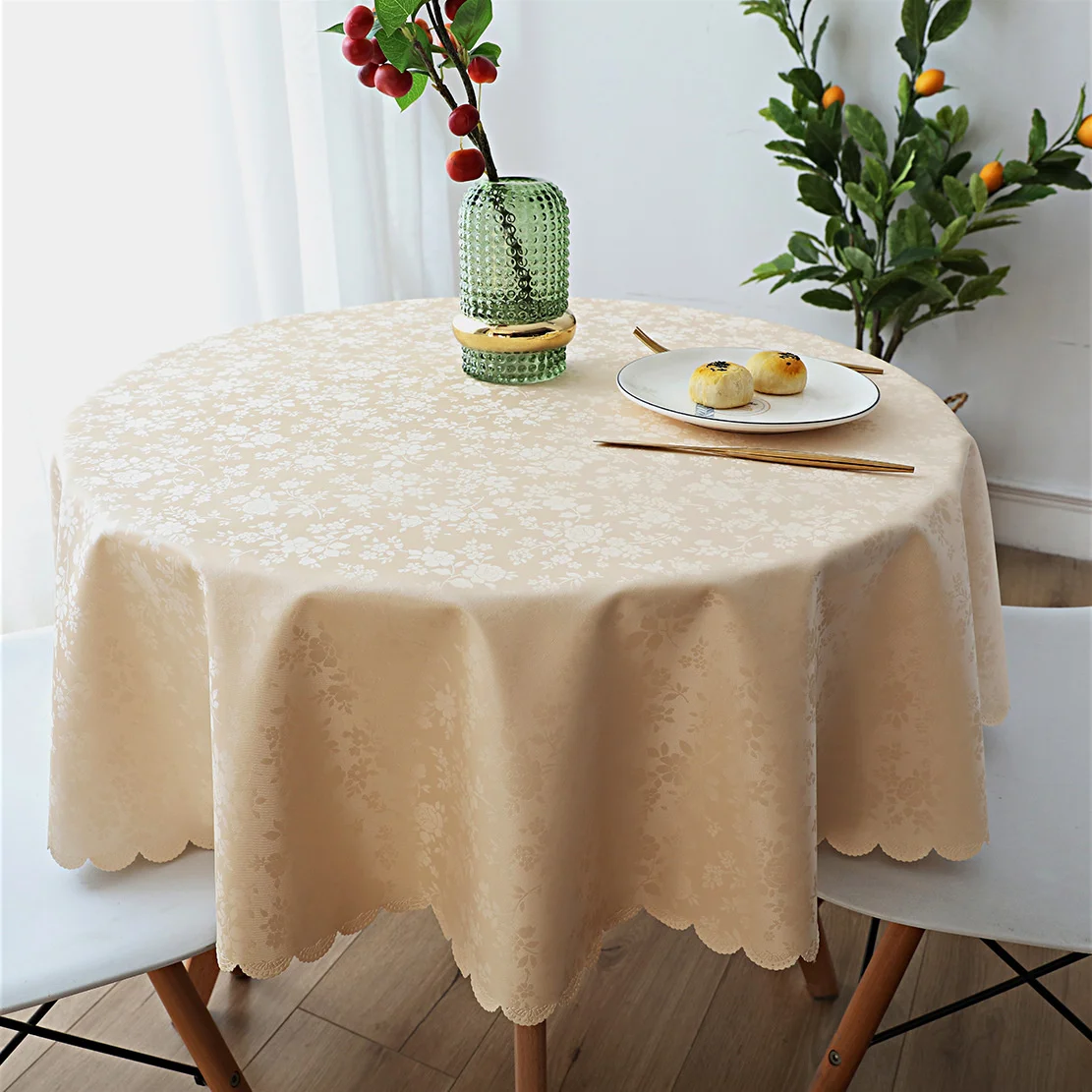 

Скатерть кружевная для круглого стола, Современная скатерть в романтическом стиле для дома и пикника, 2022