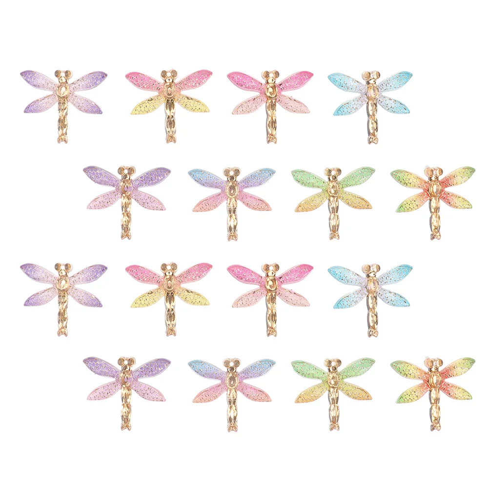 

Necklace Alloy Charms Colorful Dragonfly Accessories Acrylic Hoop Earrings Jewelry Supplies
