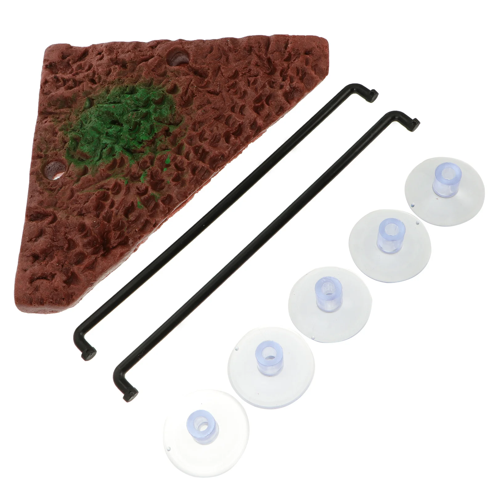 

Reptiles Floating Platform Turtle Pier Tortoise Platform Ramp Aquarium Tank Terrarium Ornament for Small Pets Sun Resting Play