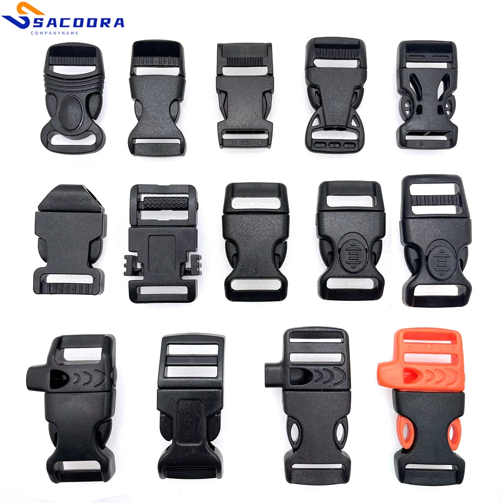 Пластиковая боковая БЫСТРОРАЗЪЕМНАЯ Пряжка для домашних животных, 5/8 дюйма (15 мм)