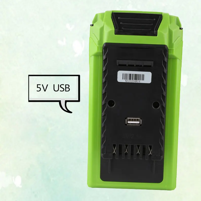 

New 40V 4.0Ah 160Wh Rechargeable Li-Ion Battery for Greenworks 40V G-MAX Cordless Power Supply