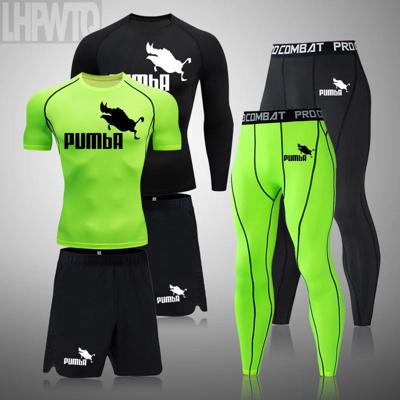 3 шт. мужские Компрессионные спортивные костюмы для бега |