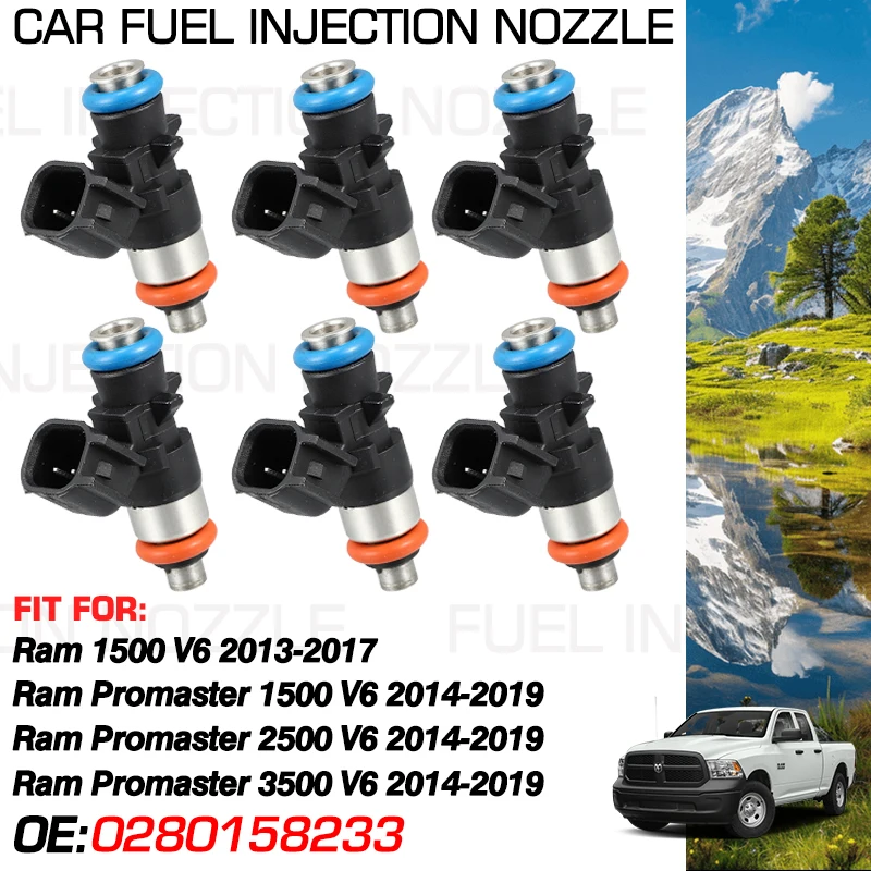 Топливная форсунка для пикапа Dodge Ram Promaster 1500 2500 3500 2014-2019 аксессуары инжектор