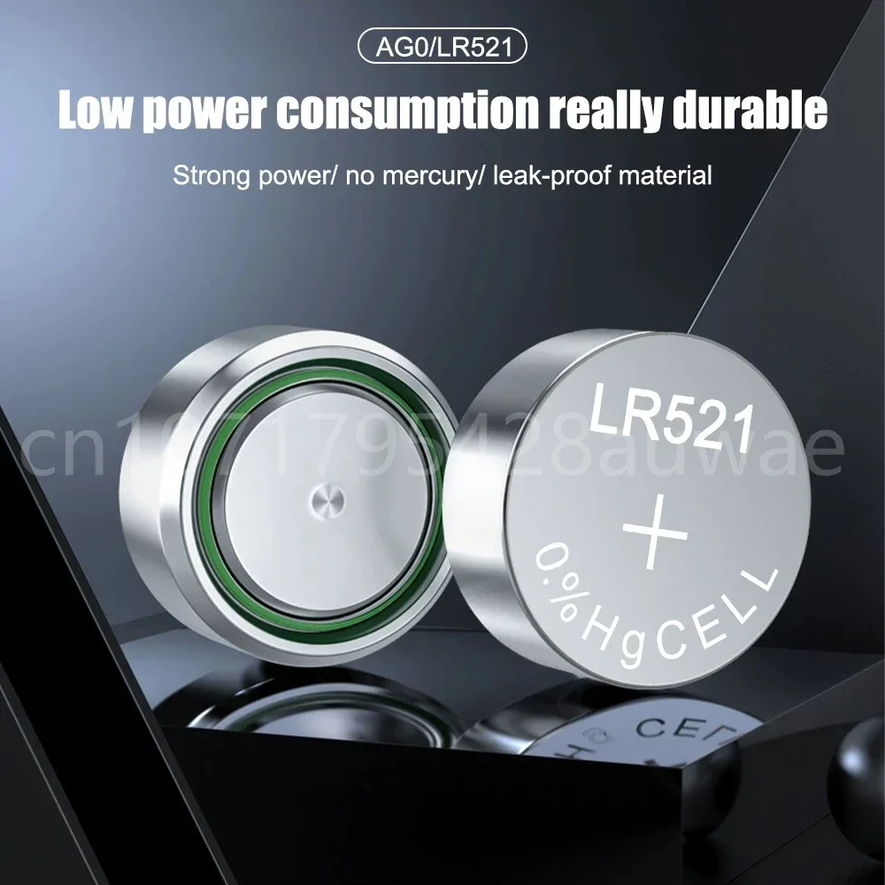 50-200 шт. 1 55 В AG0 аккумулятор LR69 LR521 379A SR521SW D379 V379 SR63 щелочные батарейки кнопочный для