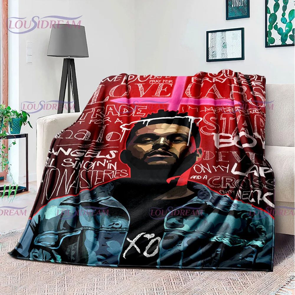 Модное 3D одеяло с принтом поп-певицы для кровати Канады певицы тонкое на заказ