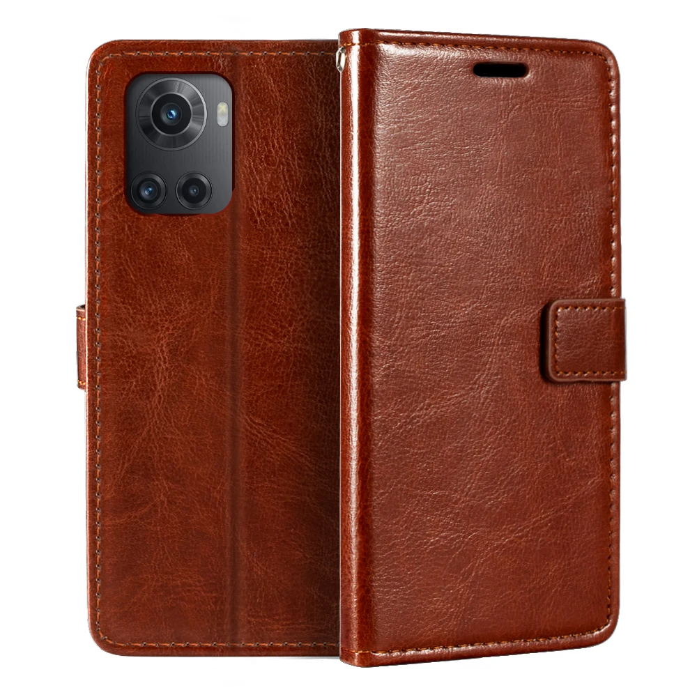 

Case For Oneplus Ace 5G Wallet Premium PU Magnetic Case Cover With Card Holder And Kickstand For Oneplus Ace 5G