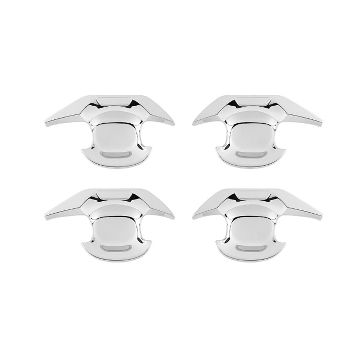 

Car Silver Car Exterior Styling Door Handle Bowl Guard Trim Cover for Toyota Alphard 40 Series 2023+