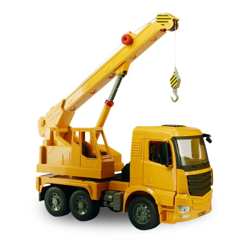 

Simulation Crane Model 360 Degrees Rotatable Console Engineering Vehicle Toys Holiday Birthday Gifts For Baby Boys Children