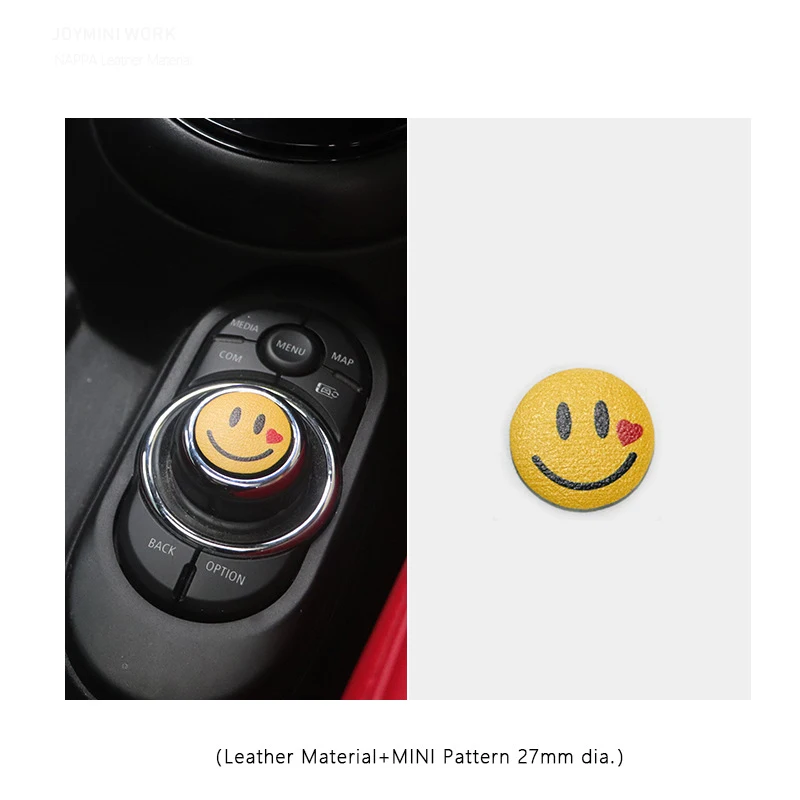 

Для MINI Cooper F55 F56 F57 Автомобильная мультимедийная кнопка управления, накладка на ручку, наклейка для MINI Cooper F56, аксессуары