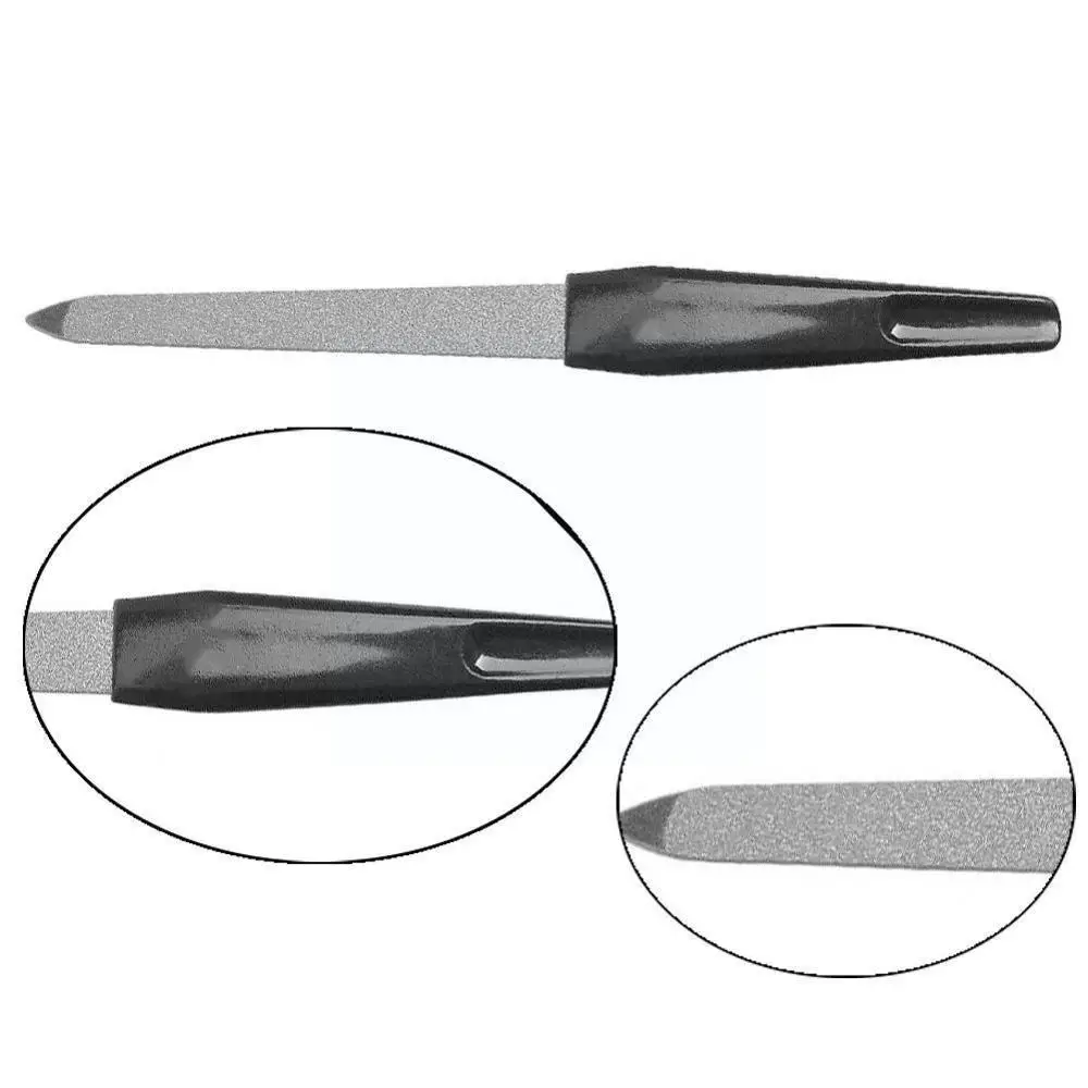 

Metal Double Sided Nail Files Strong Edge For Manicure Pedicure Grooming Nail Supplies For Professionals Manicure Supplies F8H9
