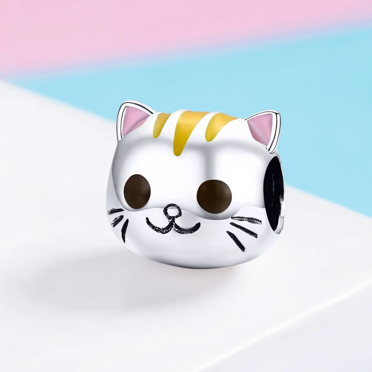 

Bracelet DIY 925 Silver Pandora Beads for Jewelry Making Cute Cat Korean Version Bead Charms Bracelets Sterling Original Fine