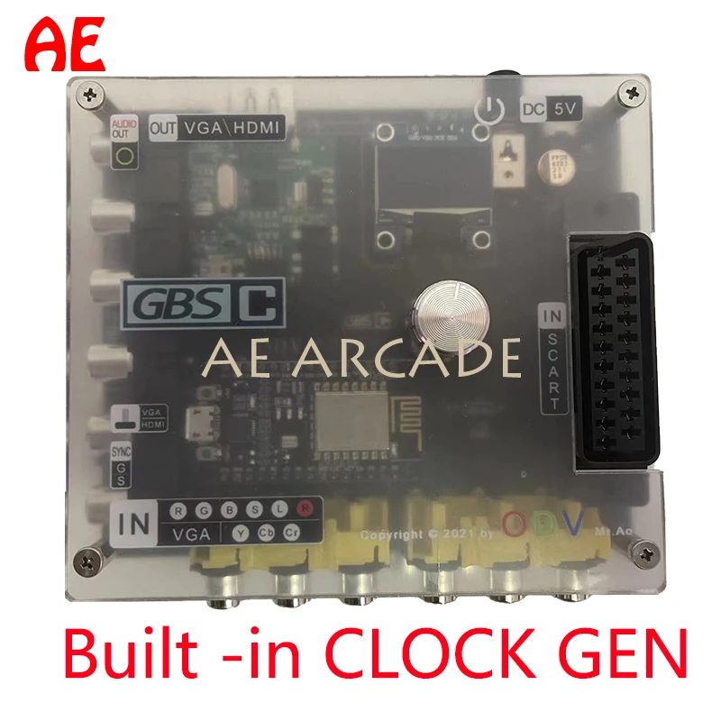 GBSC GBS управление RGBS /Scart /Ypbpr сигнала в CRT/VGA /HDMI-совместимые