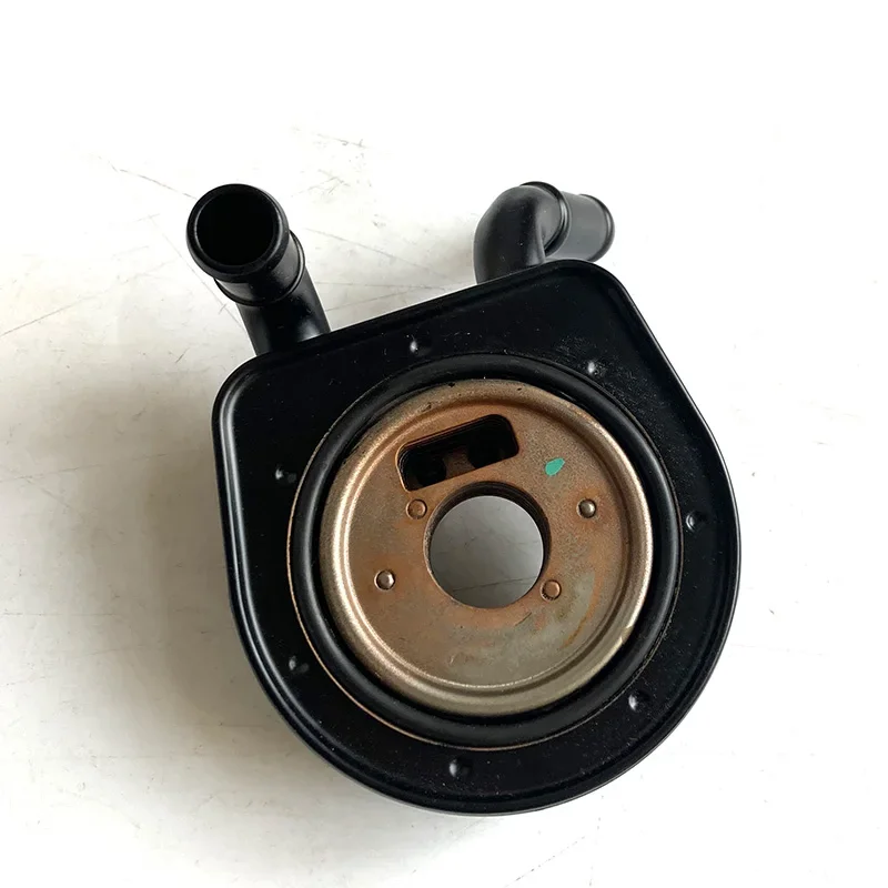 Новый Оригинальный масляный радиатор двигателя Assy OEM 04694338AC 4694338AD для Dodge Caravans Chrysler