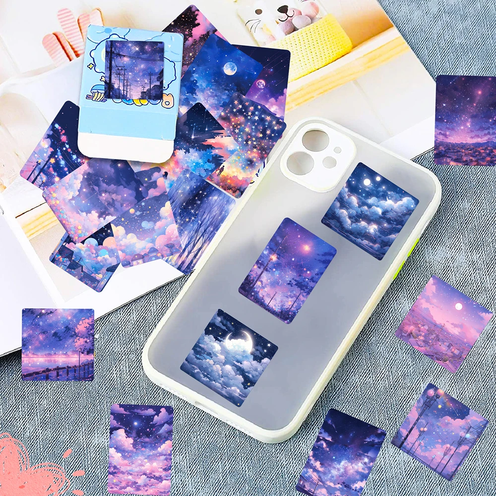 Рисунок 4 - 10/50Pcs Anime Starry Sky Art эстетические
