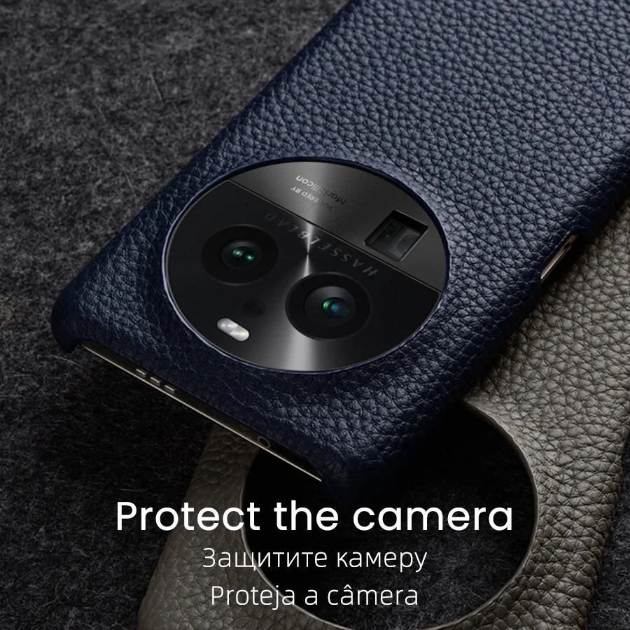 Melkco Premium Genuine Leather Case for OPPO Find X6 Pro Luxury Fashion Business Natural Cowhide Phone Cases Cover