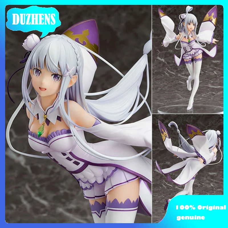 

Экшн-фигурки Re:Zero kara Hajimeru Isekai Seikatsu Emilia 1/7 ходячий стиль аниме модели игрушки Фигурки Коллекционная кукла подарок