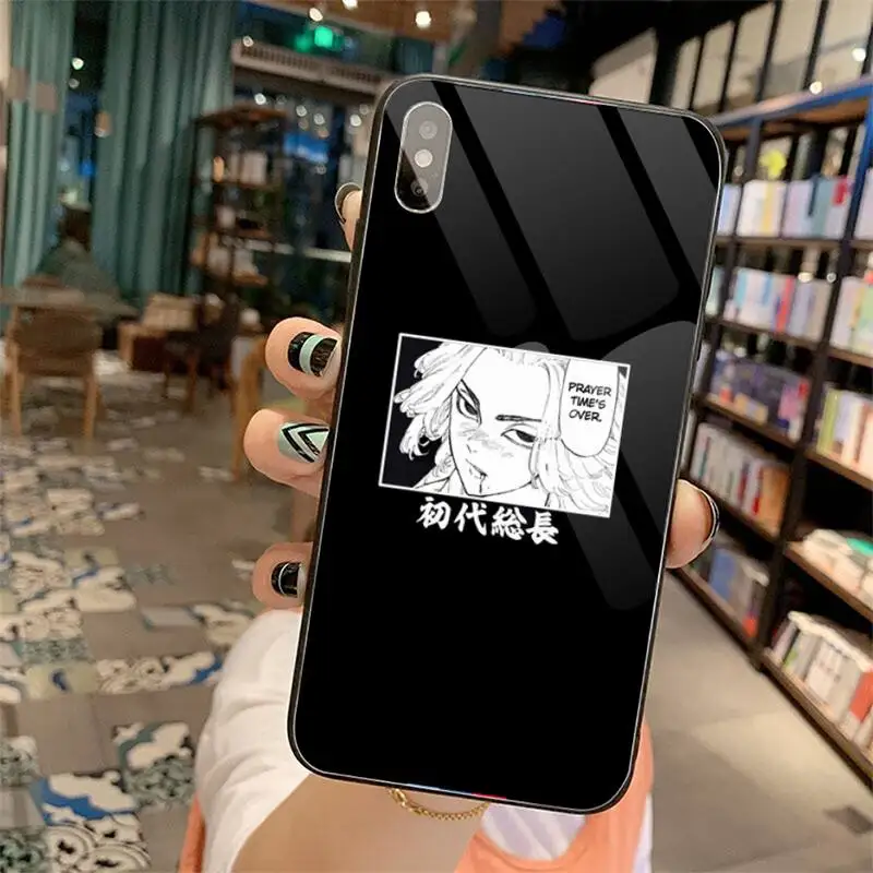 Чехол mikey из закаленного стекла для iphone 11 12 13 PRO MAX mini 6 7 8 plus X XS XR |
