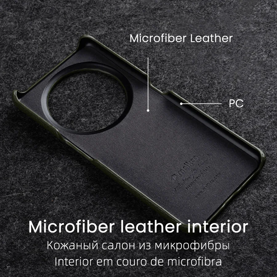 Melkco Premium Genuine Leather Case for OPPO Find X6 Pro Luxury Fashion Business Natural Cowhide Phone Cases Cover