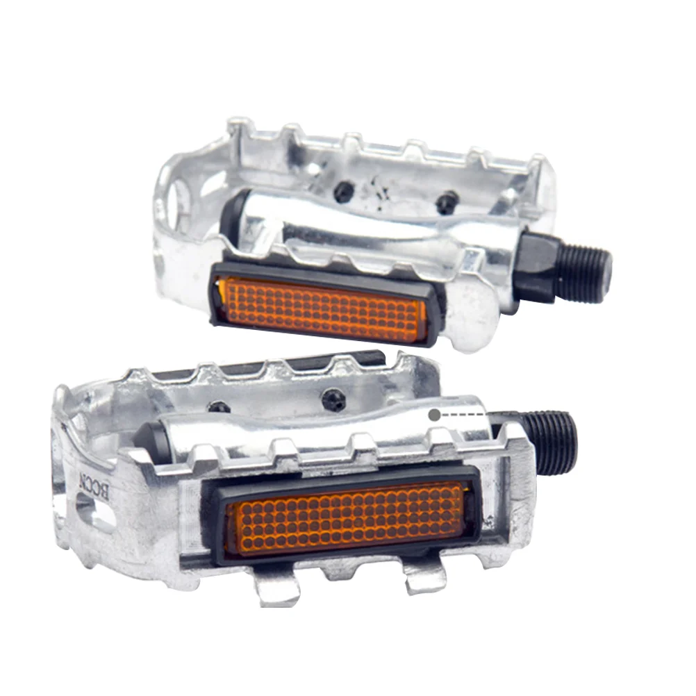 

1 Pair Pedals Aluminium Alloy Bike Pedals Non Pedals Accessories for Bikes Cycling Silver