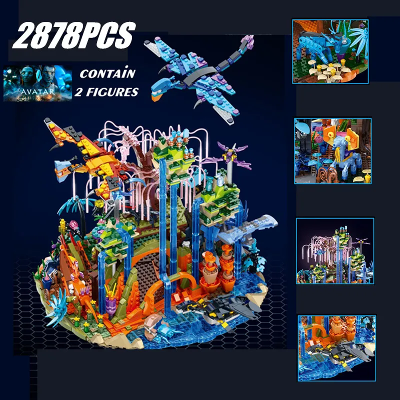 2878 шт. Детский конструктор Мир Пандоры |