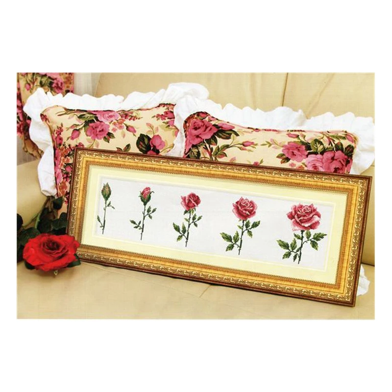 

Cross Stitch Kit Magazine Style Kitchen Tetralogy 18CT 14CT 11CT Precision Print Manual Embroidery Material Bag