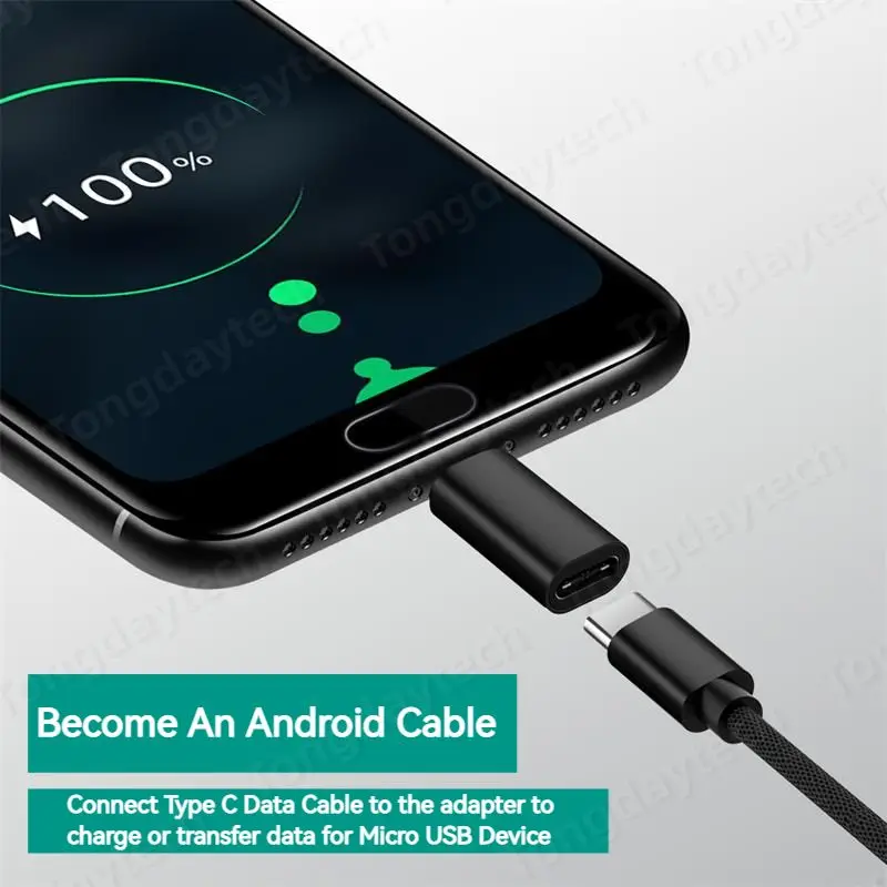 Блок питания Micro Usb-Type C портативный металлический планшет аксессуары для