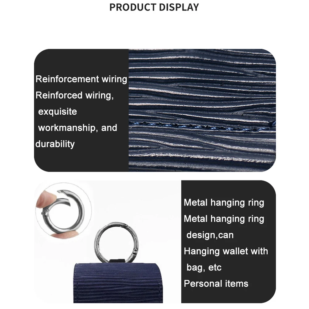 PU Leather Golf Ball Storage Golf Pouch Bag Portable Golf Waist Holder Bag Mini Golf Ball Container Waist Storage Golf Bag