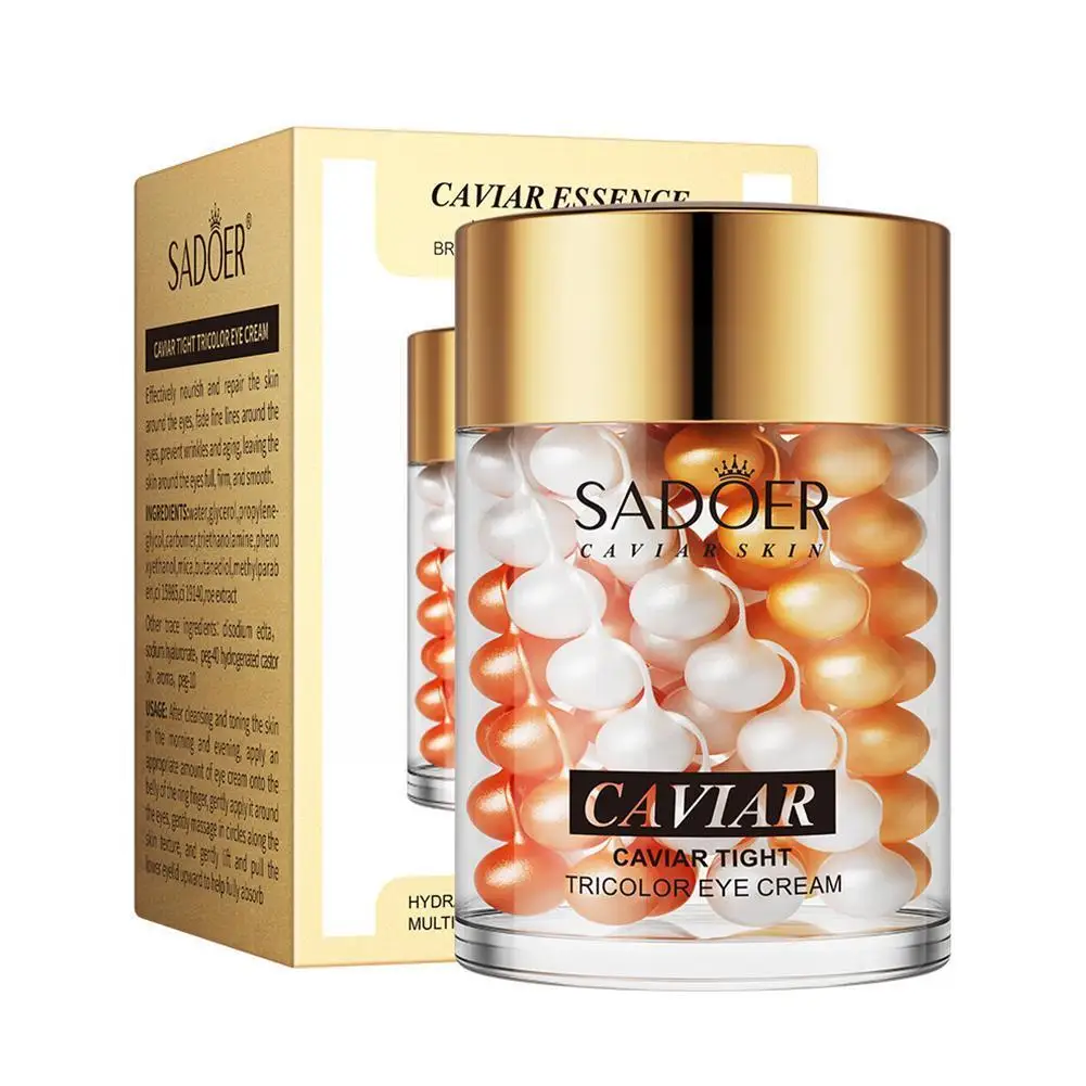 

SADOER Caviar Eye Cream Firming Moisturizing Essence Lines Wrinkle Circles Remover Eye Fine Fade Dark Care Eye Bag Anti U8E8