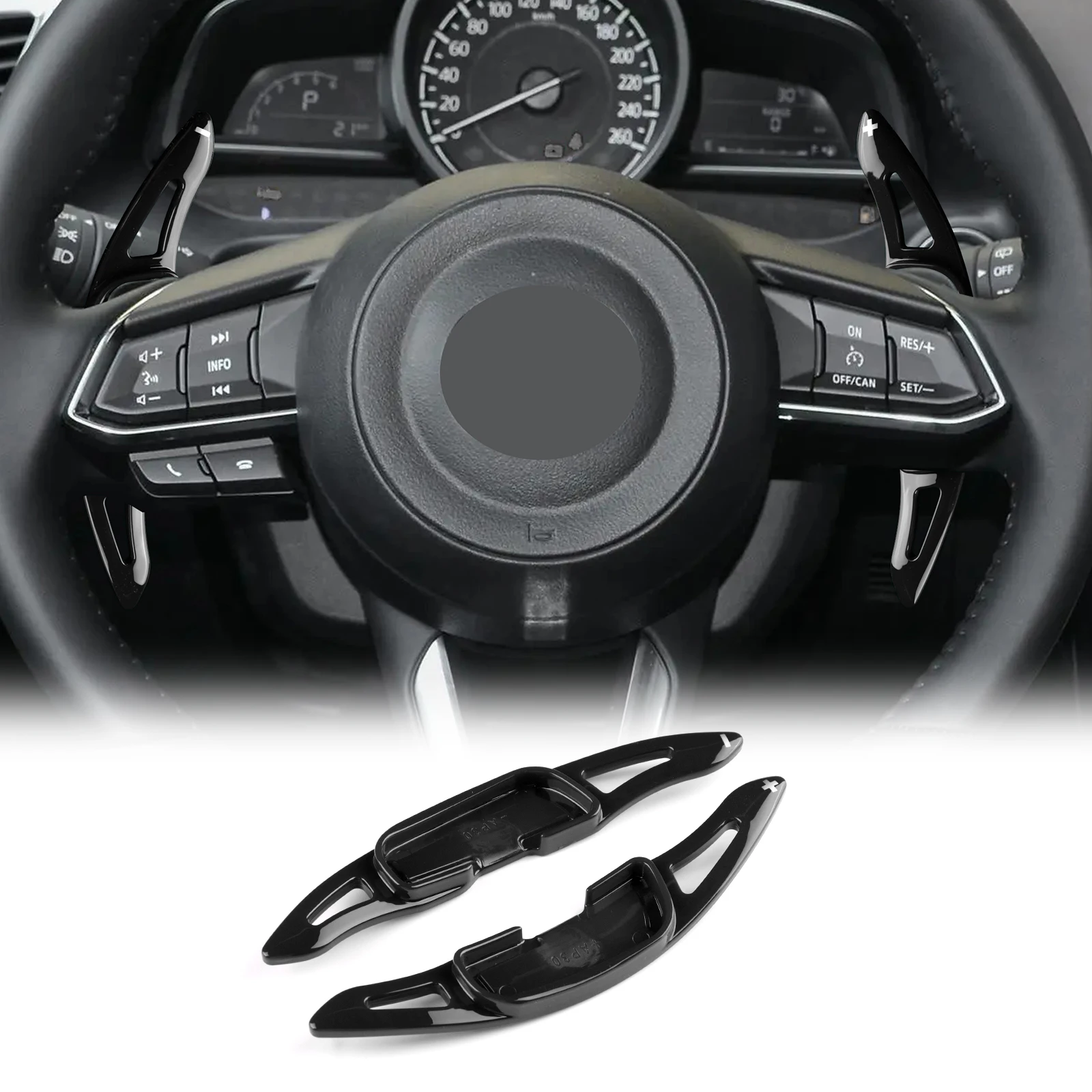 

Автомобильное рулевое колесо для Mazda 3 CX-4 2013-2018 для Mazda 6 Atenza Axela 2014-2018 для Mazda CX-5 2016-2018